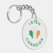 Canadian Irish Roots Schlüsselanhänger (Vorderseite links)