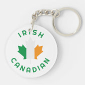 Canadian Irish Roots Schlüsselanhänger (Rückseite)