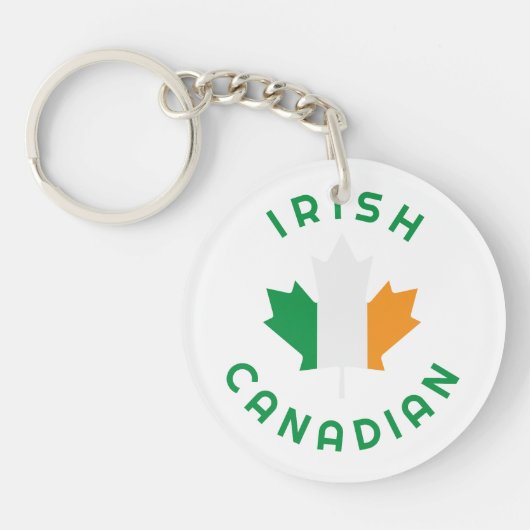 Canadian Irish Roots Schlüsselanhänger (Vorderseite)