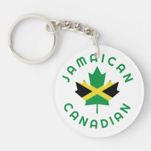 Canadian Jamaican Roots Schlüsselanhänger