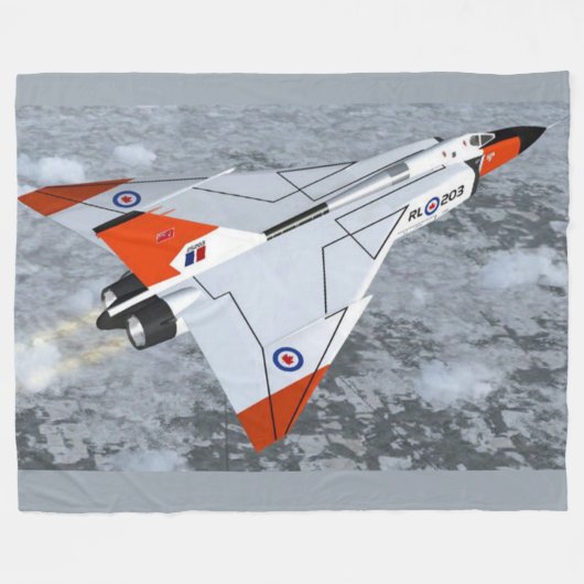 CANADIAN JET FLEECEDECKE (Vorderseite (Horizontal))