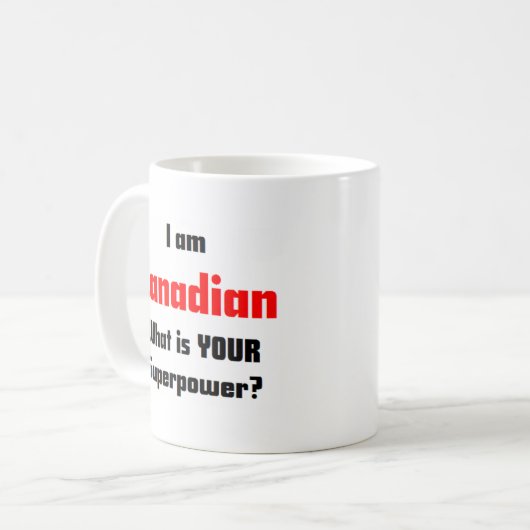 canadian kaffeetasse (Vorderseite Links)