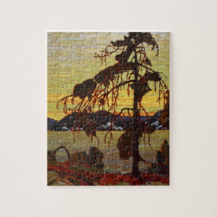 Canadian Landscape Art Jack Pine von Tom Thomson Puzzle