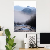 Canadian Landscape West Coast Forest Art Print Poster (Heimbüro)