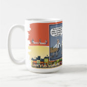 Canadian Logger | Bar Humor Classic Kaffeetasse (Links)