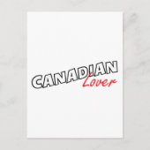Canadian Lover Postkarte (Vorderseite)