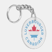Canadian Luxembourg Roots Schlüsselanhänger (Vorderseite links)