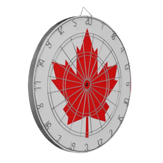 Canadian Maple Dartscheibe (Vorderseite Links)