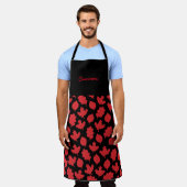 Canadian Maple Leaf, bearbeitbare Bezeichnung Schürze (Getragen)