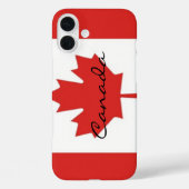 Canadian Maple Leaf Case-Mate iPhone Hülle (Rückseite)