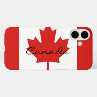 Canadian Maple Leaf iPhone 16 Plus Hülle