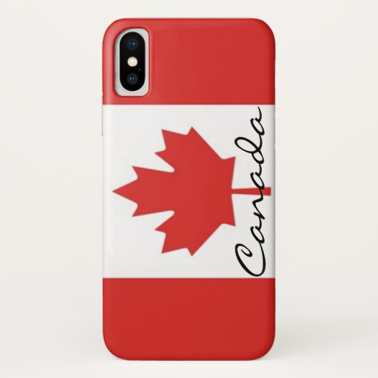 Canadian Maple Leaf Case-Mate iPhone Hülle (Rückseite)