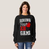 Canadian Maple Leaf Country Eh Game Canada Sweatshirt (Vorne ganz)