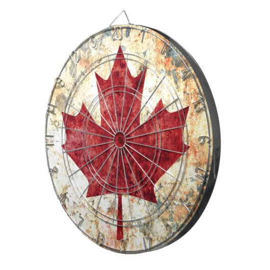 Canadian Maple Leaf Dartscheibe (Vorderseite rechts)