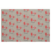 Canadian Maple Leaf Fabric - Red Autumn Design Stoff (Fat Quarter (45,7 x 55,9 cm))