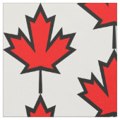 Canadian Maple Leaf Fabric Stoff (Nahaufnahme)