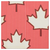 Canadian Maple Leaf Fabric Stoff (Nahaufnahme)