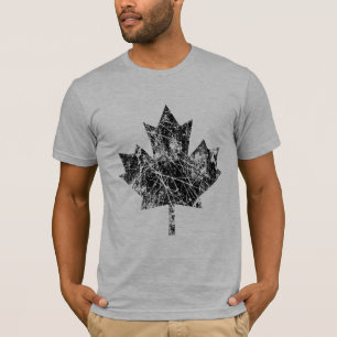 Canadian Maple Leaf Grunge Style CANADA T-Shirt