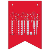 Canadian Maple Leaf Juli Glücklicher Kanada Tag Wimpelkette (Erste Fahne)