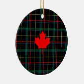 Canadian Maple Leaf Keramik Ornament (Rechts)