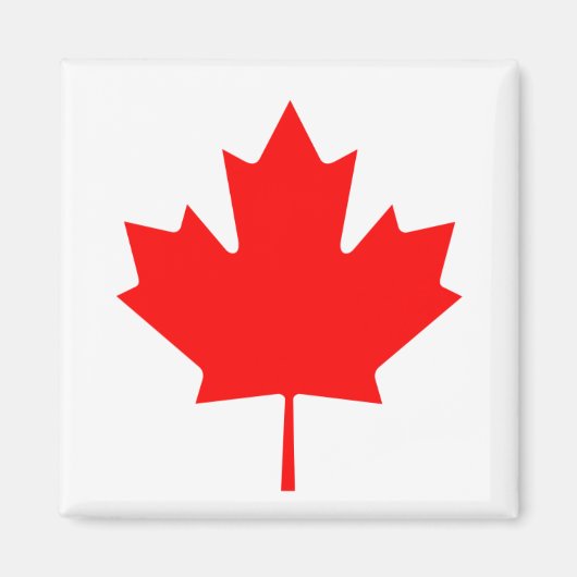 Canadian Maple Leaf Magnet (Vorne)