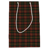 Canadian Maple Leaf Original Tartan Mittlere Geschenktüte (Vorderseite)