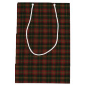 Canadian Maple Leaf Original Tartan Mittlere Geschenktüte (Rückseite)