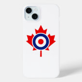 Canadian Maple Leaf Roundel Graphic Case-Mate iPhone Hülle (Rückseite)