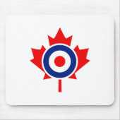 Canadian Maple Leaf Roundel Graphic Mousepad (Vorne)