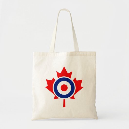 Canadian Maple Leaf Roundel Graphic Tragetasche (Vorne)