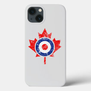 Canadian Maple Leaf Roundel Grunge Mod-Stil Case-Mate iPhone Hülle
