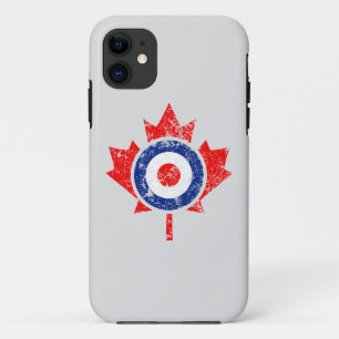 Canadian Maple Leaf Roundel Grunge Mod-Stil Case-Mate iPhone Hülle