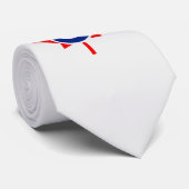 Canadian Maple Leaf Roundel Mod Abzeichen Krawatte (Gerollt)