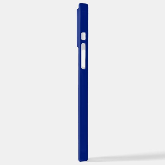 Canadian Maple Leaf Roundel Mod auf blau iPhone Hülle (Linke Seite)