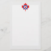 Canadian Maple Leaf Roundel Mod CANADA Briefpapier (Vorderseite)