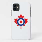 Canadian Maple Leaf Roundel Mod CANADA Case-Mate iPhone Hülle (Rückseite)