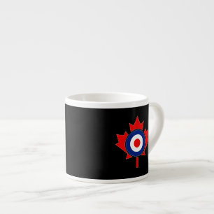 Canadian Maple Leaf Roundel Mod CANADA Espressotasse