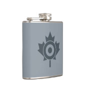 Canadian Maple Leaf Roundel Mod CANADA Flachmann (Rechts)