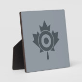 Canadian Maple Leaf Roundel Mod CANADA Fotoplatte (Vorderseite)