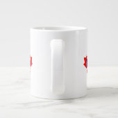 Canadian Maple Leaf Roundel Mod CANADA Jumbo-Tasse (Rückseite)