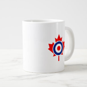 Canadian Maple Leaf Roundel Mod CANADA Jumbo-Tasse
