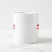 Canadian Maple Leaf Roundel Mod CANADA Jumbo-Tasse (Vorderseite)