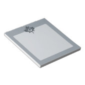 Canadian Maple Leaf Roundel Mod CANADA Notizblock (angewinkelt)