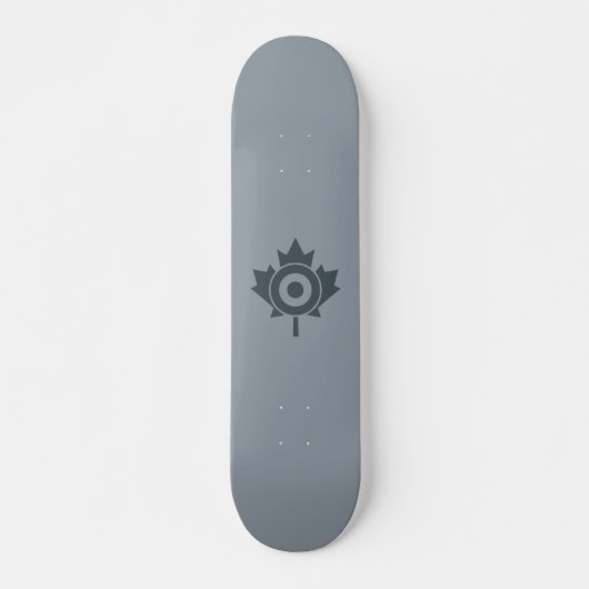 Canadian Maple Leaf Roundel Mod CANADA Skateboard (Vorne)