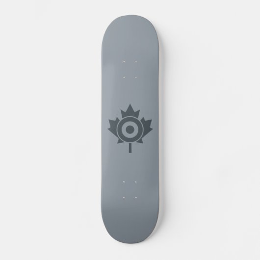 Canadian Maple Leaf Roundel Mod CANADA Skateboard (Vorderseite)