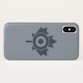 Canadian Maple Leaf Roundel Mod Case-Mate iPhone Hülle (Rückseite (Horizontal))