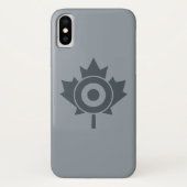 Canadian Maple Leaf Roundel Mod Case-Mate iPhone Hülle (Rückseite)