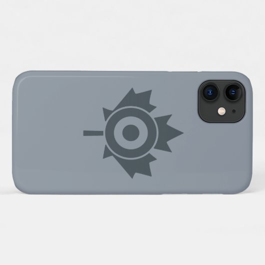 Canadian Maple Leaf Roundel Mod Case-Mate iPhone Hülle (Rückseite (Horizontal))