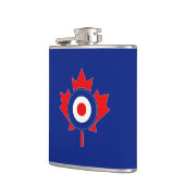 Canadian Maple Leaf Roundel Mod Flachmann (Links)