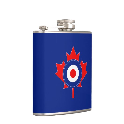 Canadian Maple Leaf Roundel Mod Flachmann (Rechts)